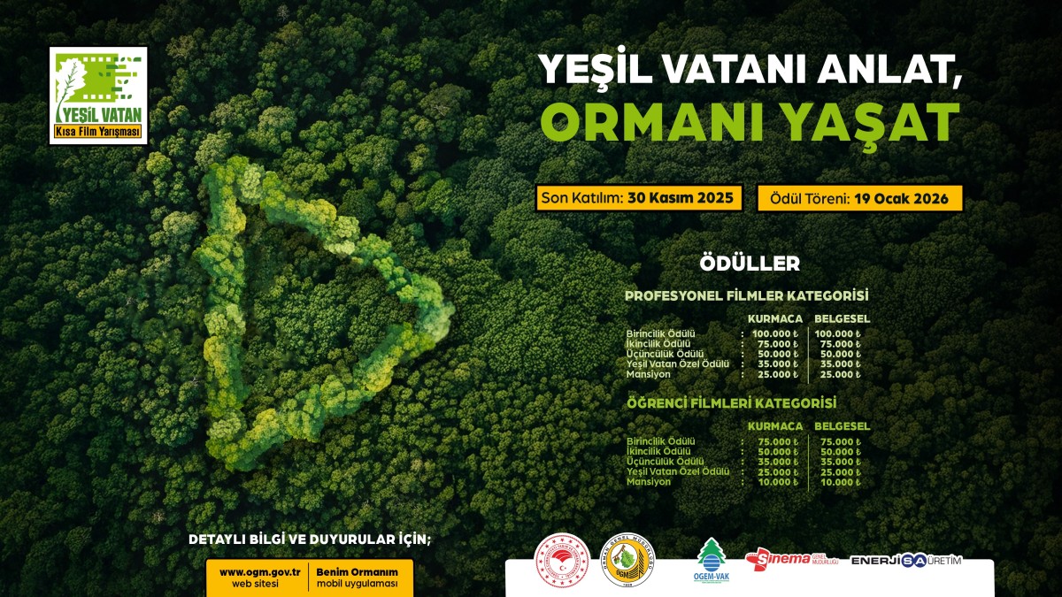 Yeşil Vatan Kısa Film Yarışması’nda finalistler belli oldu